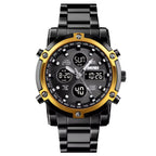 SKMEI 1389 Analog Digital Sports Watch for Men – LED Multi-Function