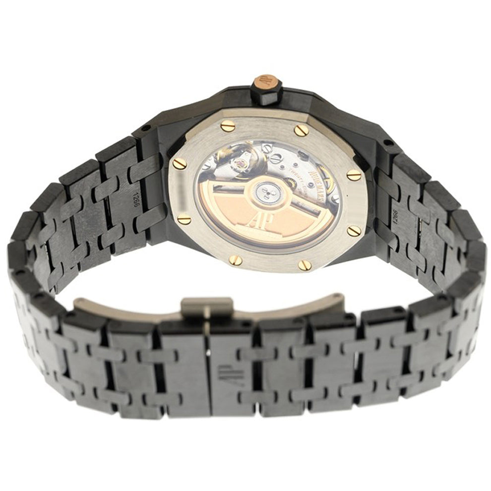 Signature Octagon Watch – Premium Black Dial