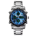 SKMEI 1389 Analog Digital Sports Watch for Men – LED Multi-Function