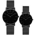 Minimalist Couple Watches – Mesh Strap Set