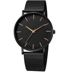 Luxury Men’s Steel Strap Quartz Watch – Affordable & Stylish