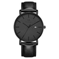 Classic Minimalist Leather Watch for Men – Elegant & Modern Style