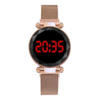 Women’s Touch Screen LED Watch – Magnetic Bracelet Edition