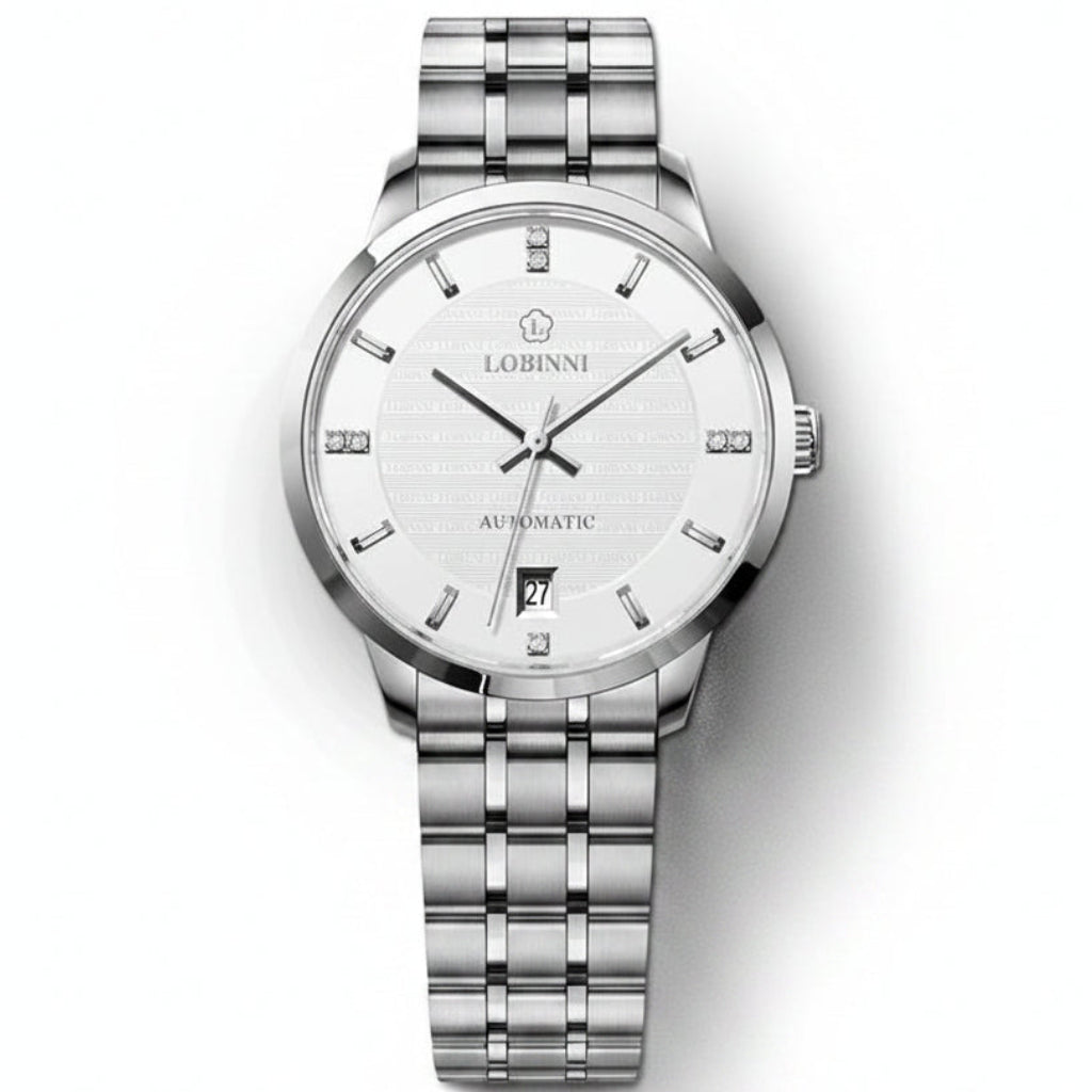 Two-Tone Automatic Chain Watch
