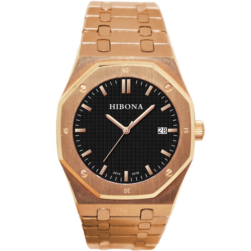 Signature Frosted Gold Watch – Premium Finish