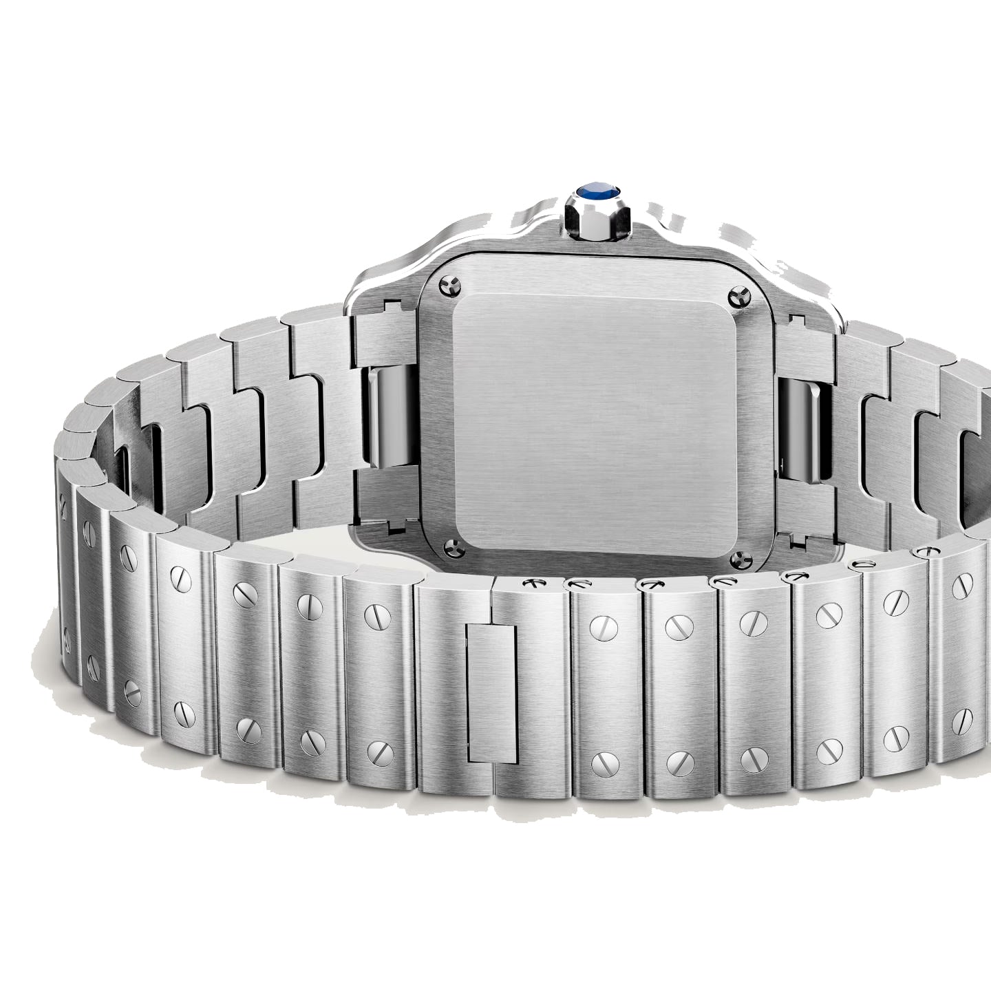 Elite Square Bezel Watch – Industrial Steel Edition