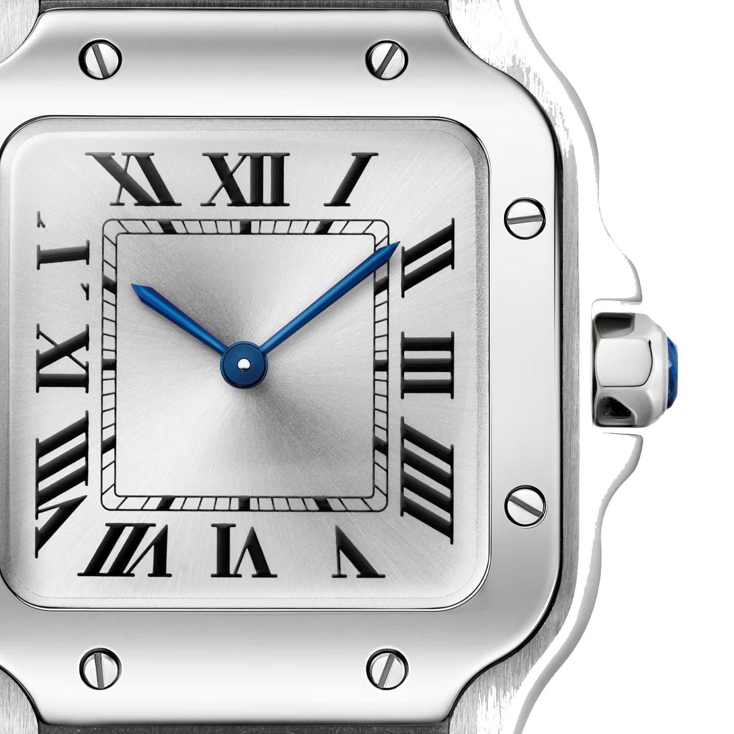 Elite Square Bezel Watch – Industrial Steel Edition