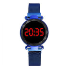 Women’s Touch Screen LED Watch – Magnetic Bracelet Edition