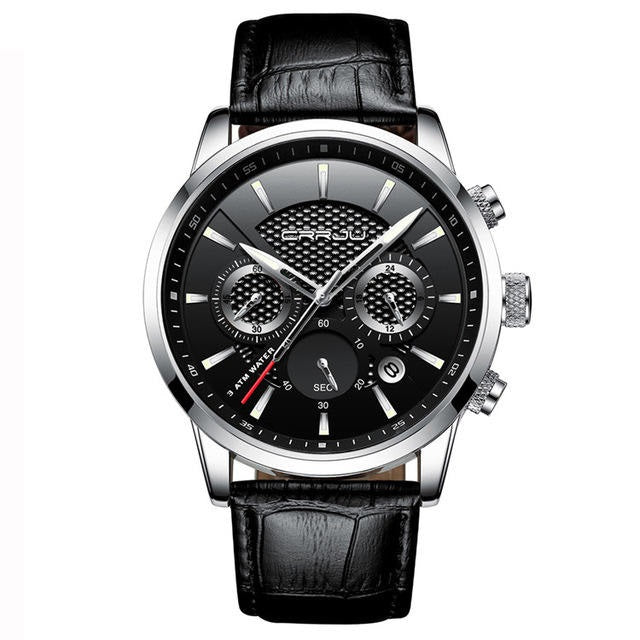 Men’s Executive Leather Watch – Stylish Chronograph Watch in Pakistan