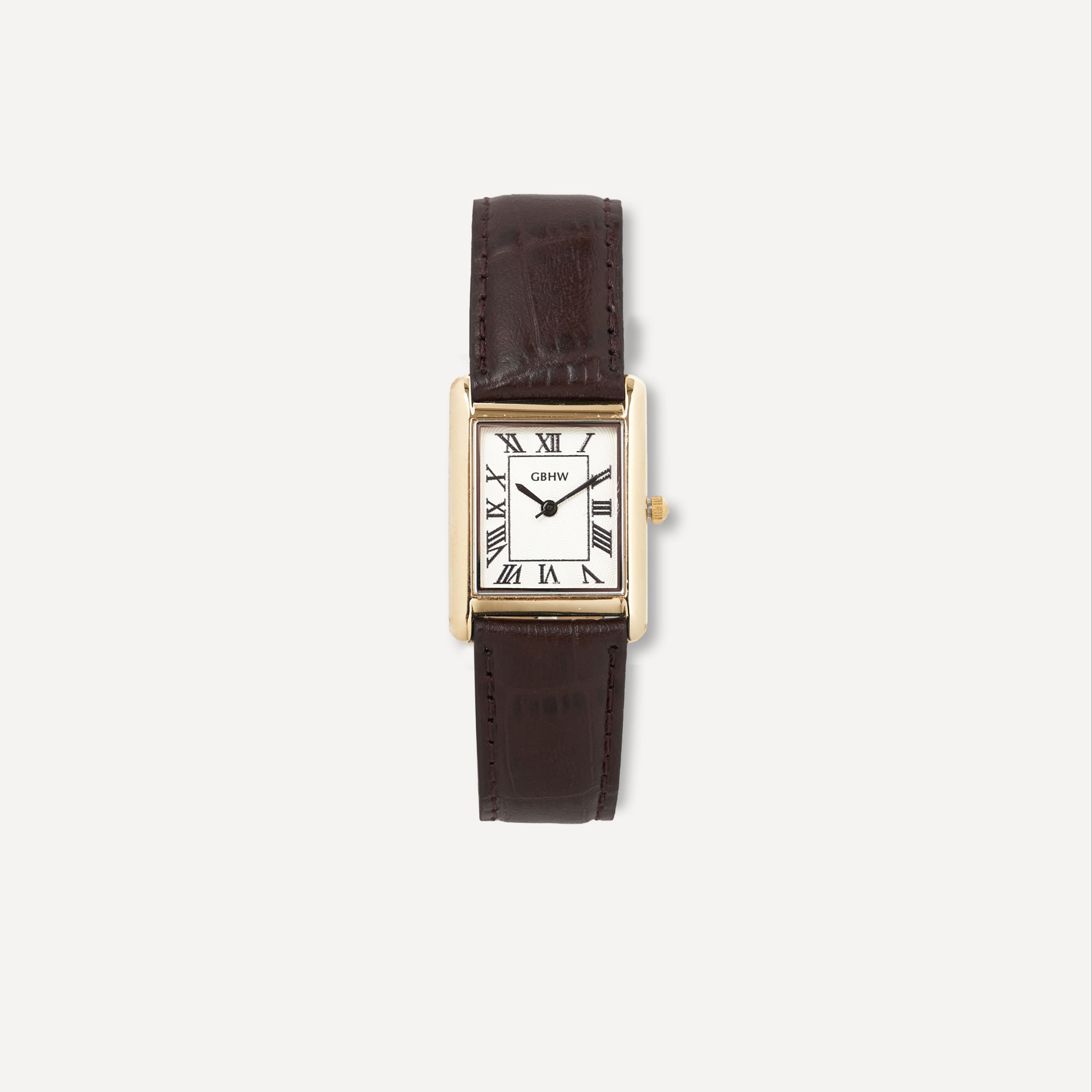 Signature Rectangular Watch – Women’s Elegant Edition