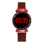 Women’s Touch Screen LED Watch – Magnetic Bracelet Edition