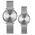 Minimalist Couple Watches – Mesh Strap Set