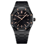 Signature Octagon Watch – Premium Black Dial